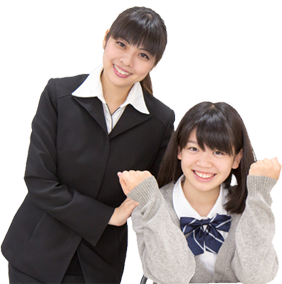 目標達成に向け、一人ひとり計画的に指導。
